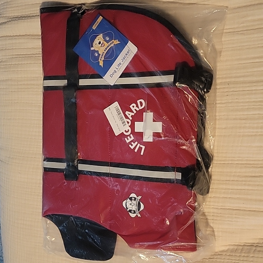 Paws Aboard Large Dog Life Jacket